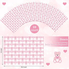 10 Sheets Bear-themed Baby Talcum Powder Scented Drawer Liners For Home D  cor