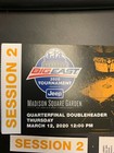 2020 Big East Tournament Ticket Stub - Cancelled Mid-game Due To Pandemic