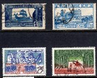 Tunisia Off Paper Used Stamp Mixture F vf Used Issued Between 1925-1994