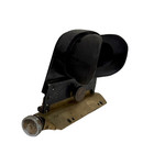 Vintage Marine Binocular Viewer Head - Ship Prism Viewer Eyepiece Assembly Brass