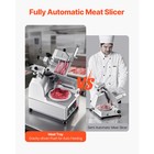 Uimoso Commercial Automatic 12  Meat Slicer 550w Electric Food Slicer Cutter