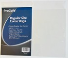 1000 Comics Bags With Flap  - Regular Size - Clear Comic Books Protector Sleeves