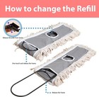 2 Pack Of 24 Cotton Refills For Industrial Class Floor 1 Count  pack 2  