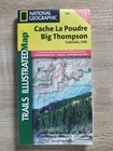 National Geographic - Cache La Poudre  Big Thompson Trail Map - Colorado