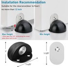 Magnetic Door Stoppers  No Drill Door Stops Magnetic Floor Mount Door Stopper  S