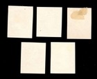 Drbobstamps Us Scott  163tc4 Mint Ngai Hr  all 5   Trial Color Proofs Cat  380