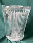 Vintage Glass Champagne Ice Bucket Glass Handles 9 5 X 9 Inch