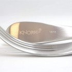Knork Place Setting Forks  5 Piece   Matte Silver