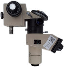 Olympus Bhmj Microscope Focus Block Turret Trinocular Head 