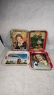 Lot Of 4 Vintage Coca Cola Collectible Serving Tray Advertising See Photos 