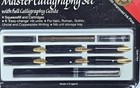 Osmiroid Master Calligraphy Set - 6 Nibs 22 Karat Gold Plating Nos