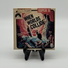 Vintage Super 8 Mm Sci-fi Film When Worlds Collide 5  Reel   Newspaper Clipping 