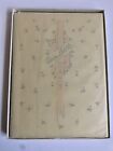 Mint Nib Antique Baby Record Book  our Little Baby    Year By Year 1940s Rayon Ylw
