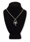 Scorpion Silver Finish Pewter Pendant Necklace Nk-655