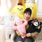 Kuromi Cinnamoroll Melody Plush Doll Stuffed Toy Muscle Pillow Cushion Xmas Gift