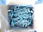 100 Pack Slatwall Hooks  6 Inch Slat Wall Hanging Hooks Panel Display 6 Zinc