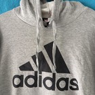 Men s Adidas Golf Hoodie Sweatshirt New 2xl Grey Black Hooded Pullover