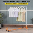 Z Rack  Industrial Grade Z Base Garment Rack  Rolling Z Garment Rack  Sturdy Ste