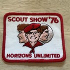 Vintage 1976 Scout Show    76 Boy Scouts Horizons Unlimited Patch