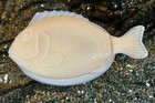 Rare Le Smith Pale Pink Fish Dish Made For Martha Stewart