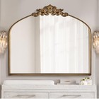  Ornate Mirror vintage Arched Baroque Antique Mirorrs For 30 l X 36 w Gold