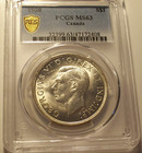 Canada  1938 George Vi Dollar  Pcgs Ms 63  90 304 Mintage 
