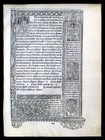 C 1515 Medieval Book Of Hours Leaf- Garden Of Gethsemane By Master Jean Pichore