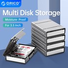 5pack Orico 3 5 Inch Hdd Hard Drive Protective Case Sdd Storage Box Hdd Case