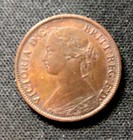1861 Nova Scotia  1 2 Cent  Enn Coins