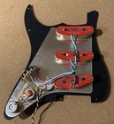 Shg5014   Hot Modern Noiseless Loaded Stratocaster 3-ply Black Pickguard Usa Spec