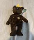 Salvino s Bamm Beano s Lot Of 4 Black Bear Beanbag Plush W  Tags 1998