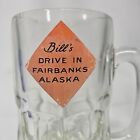 Bill   s Drive In Fairbanks Alaska Vintage Glass Root Beer Mug Ak