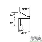 7 Foot Weather Seal For Casement And Awning Windows - White