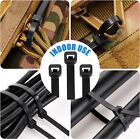 100-200x Cable Zip Tie Heavy Duty Strong Ultra Nylon Wrap Wire Cord Uv Resistant