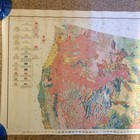 1932 Usgs Geological Map Western United States Large Vintage Wall Map
