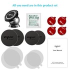 Magnetic Car Dashboard 360   Mount Holder Stand For Iphone Samsung Galaxy Black