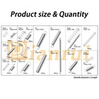 Spring Assortment Kit 200 Pcs 20 Sizes Mini Zinc Plated For Universal Repair