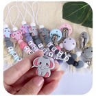 Personalized Dummy Clip Pacifier Chain For Reborn Baby Dolls Gift Soother Holder