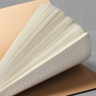 Business Soft Leather Meeting Notebook - Paper  Stitched Binding