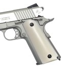 Full Size White Faux Ivory Polymer Grips