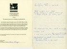 John Entwistle The Who Hand Written Lyrics  you   The Quite One  Off Face Dances