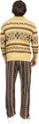 The Dude Lebowski Bowling Movie  Sweater   Lounge Pants Halloween Costume Set