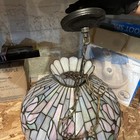 Vintage Tiffany Style Stained Glass Hanging Light Lamp Shade Ceiling Chandelier