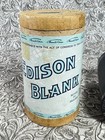 Edison Blank  Record Cylinder Empty Case Blue Amberol 1591 Buddy Boy Phonograph