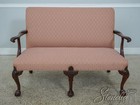 60259  Southwood Chippendale Style Ball   Claw Foot Settee