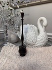 Vintage 1982 Hand Turned Wooden Lace Bobbin Winder Spindle Signed Jeb 9 5 