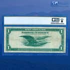 Fr 717 1918  1 One Dollar Frbn Philly  green Eagle   Pcgs 15  17200