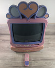 Disney Princess Pink 13    Dt1350-p Crt Color Tv Dvd Player W   Remote   Works  