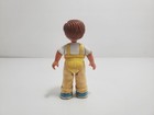 Fisher-price Loving Family Dollhouse 1993 Brother Boy Doll Brown Hair Yellow