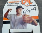 Vintage Cal Ripken Jr     cal Bar    Cardboard Store Display Sign Baltimore Orioles